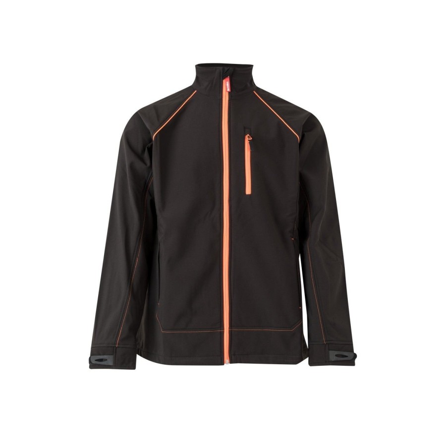 CAZADORA SOFT SHELL BICOLOR TRIPLE CAPA