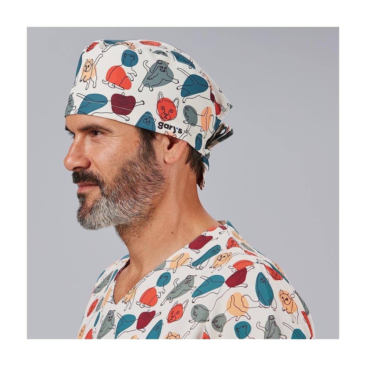 GORRO SANITARIO DE MICROFIBRA AJUSTABLE