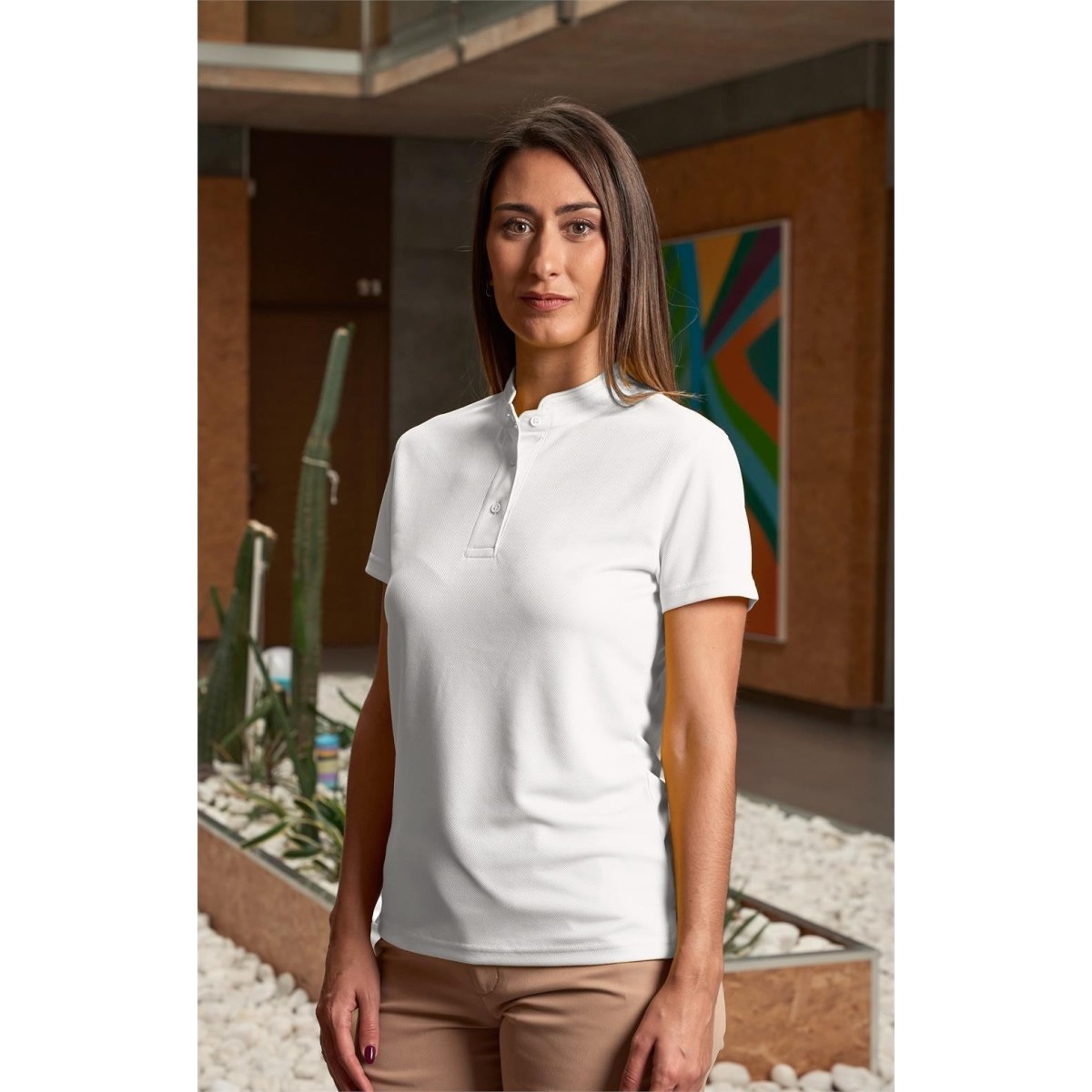 POLO CUELLO MAO MUJER