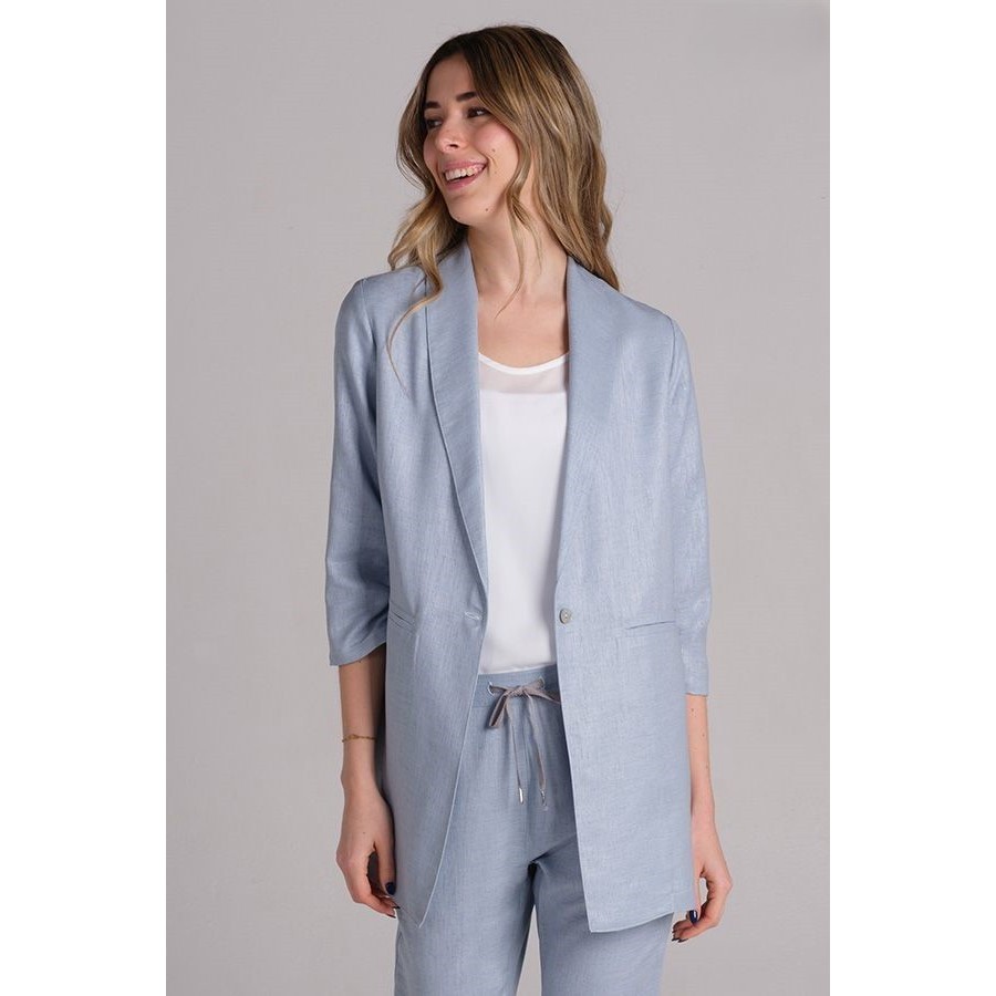 CHAQUETA SANITARIA MUJER TRES CUARTOS