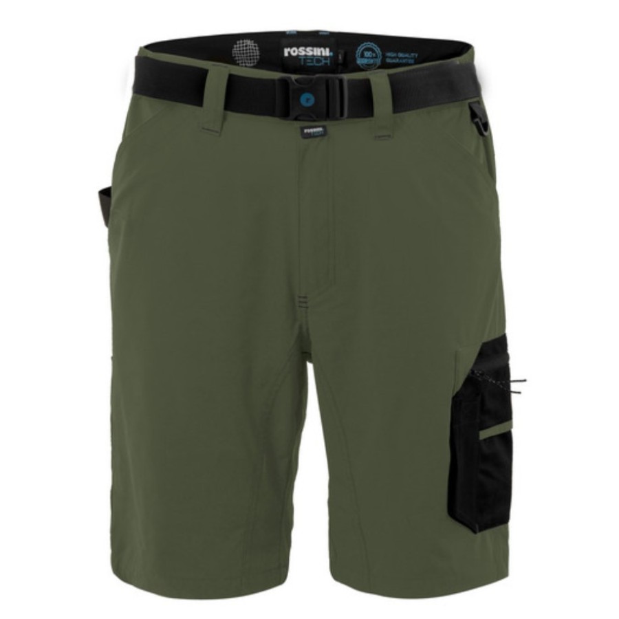⭐ BERMUDAS DE TRABAJO ELÁSTICAS LIGERAS | Azules de Vergara