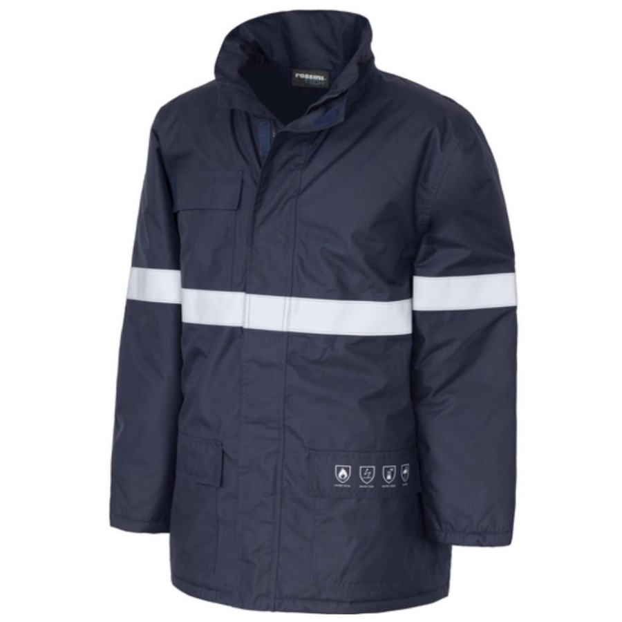 ⭐ PARKA MULTINORMA IGNÍFUGA IMPERMEABLE INDUSTRIAL | Azules de Vergara