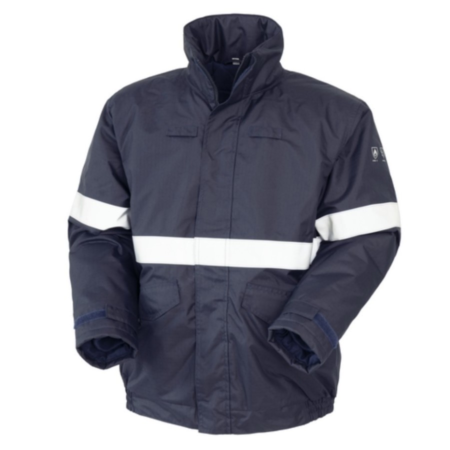 ⭐ BOMBER IGNÍFUGA IMPERMEABLE ANTIESTÁTICA | Azules de Vergara