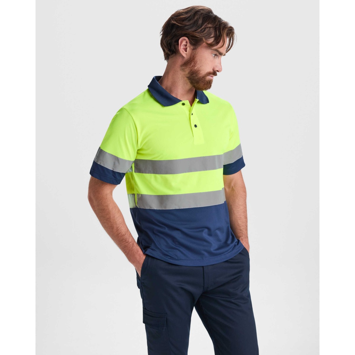 POLO VISIBILIDAD PRO TÉCNICO TRANSPIRABLE