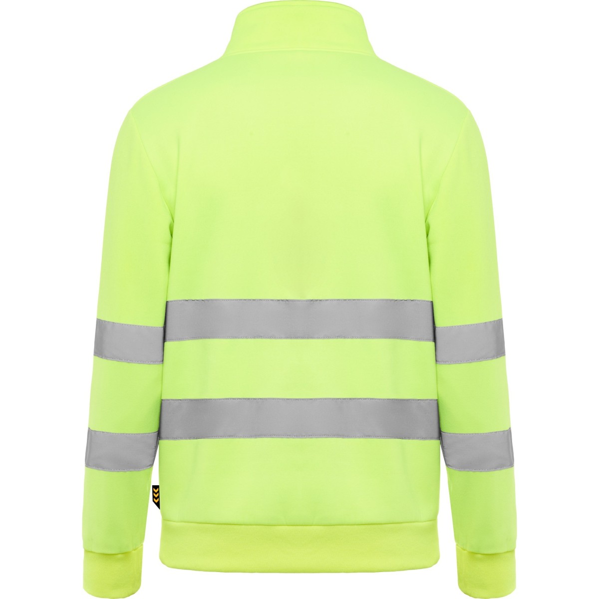 SUDADERA ALTA VISIBILIDAD CREMALLERA MEDIA REFLECTANTE