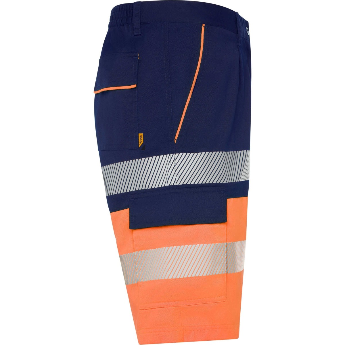 BERMUDA LABORAL MULTIBOLSILLOS AV FLUO BICOLOR