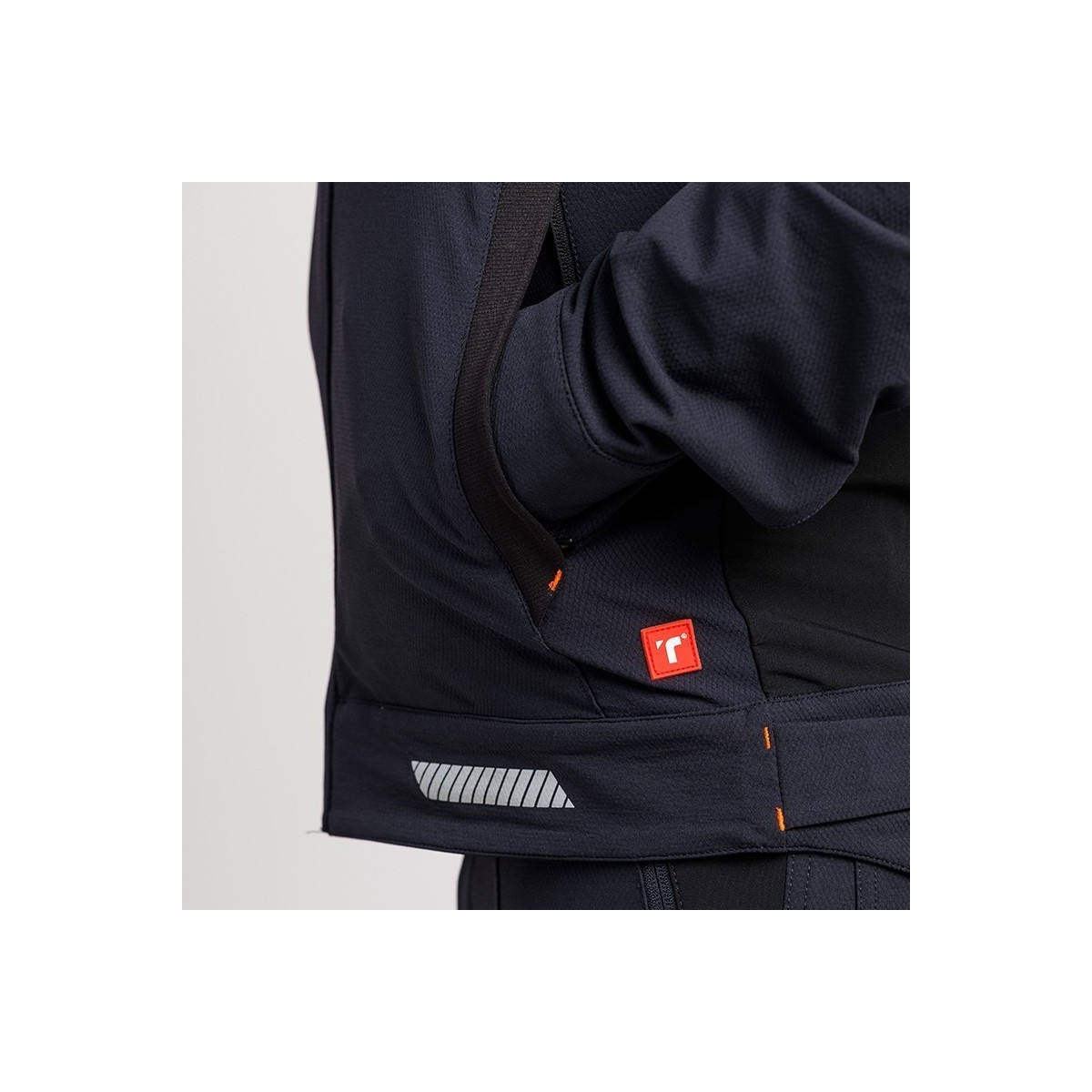 CHAQUETA TÉCNICA LIGERA CORTAVIENTOS HIDRÓFUGA TRANSPIRABLE PROFESIONAL
