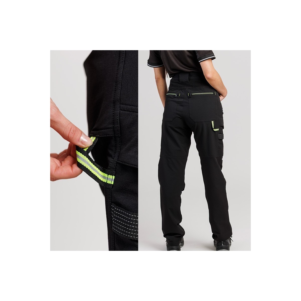 PANTALÓN TÉCNICO MULTIBOLSILLOS CORTAVIENTOS HIDRÓFUGO