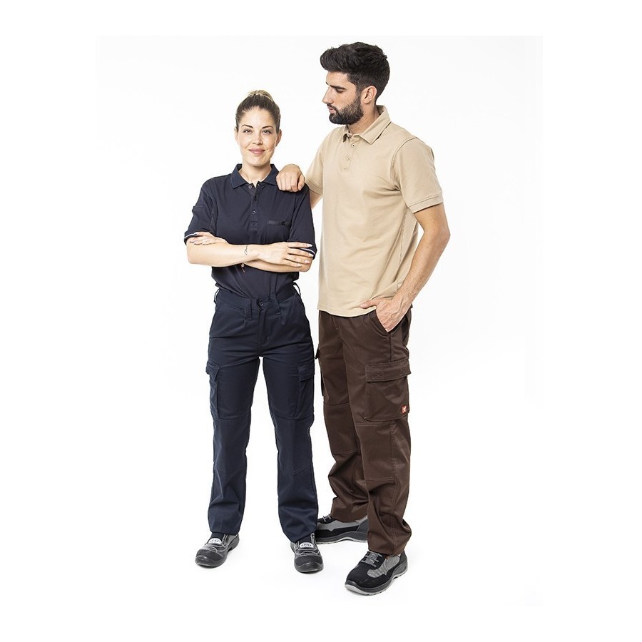 PANTALÓN ELÁSTICO MULTIBOLSILLOS TRABAJO
