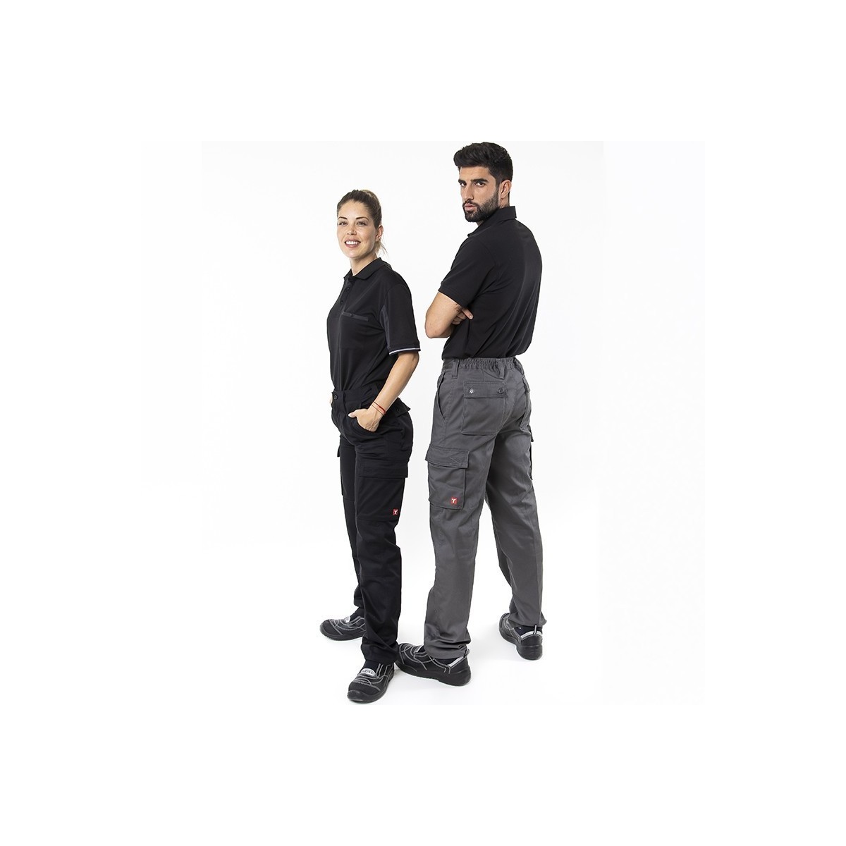 PANTALÓN ELÁSTICO MULTIBOLSILLOS TRABAJO