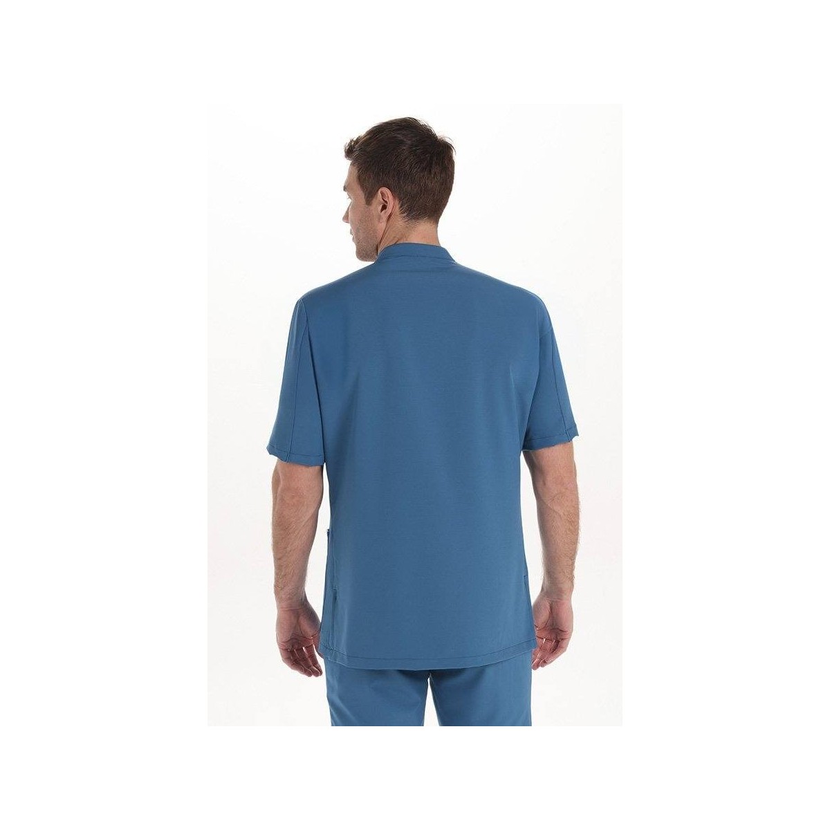 UNIFORME SANITARIO HOMBRE M/C ELÁSTICO
