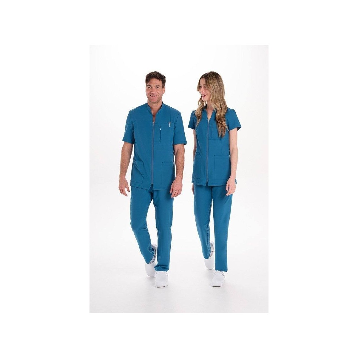 UNIFORME SANITARIO HOMBRE M/C ELÁSTICO