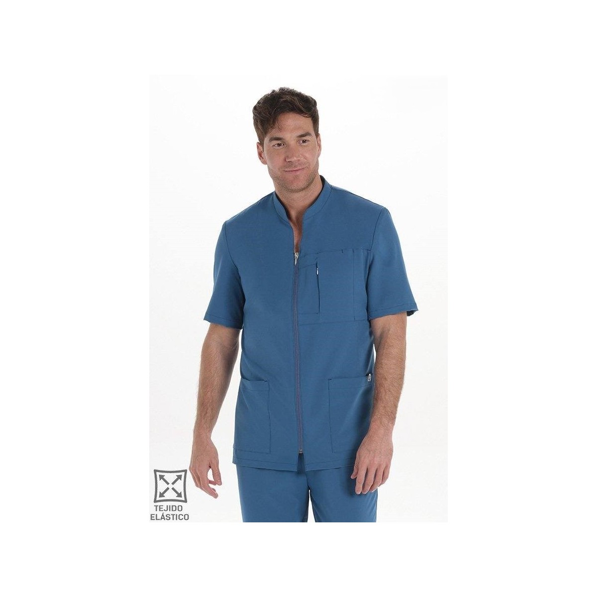 UNIFORME SANITARIO HOMBRE M/C ELÁSTICO