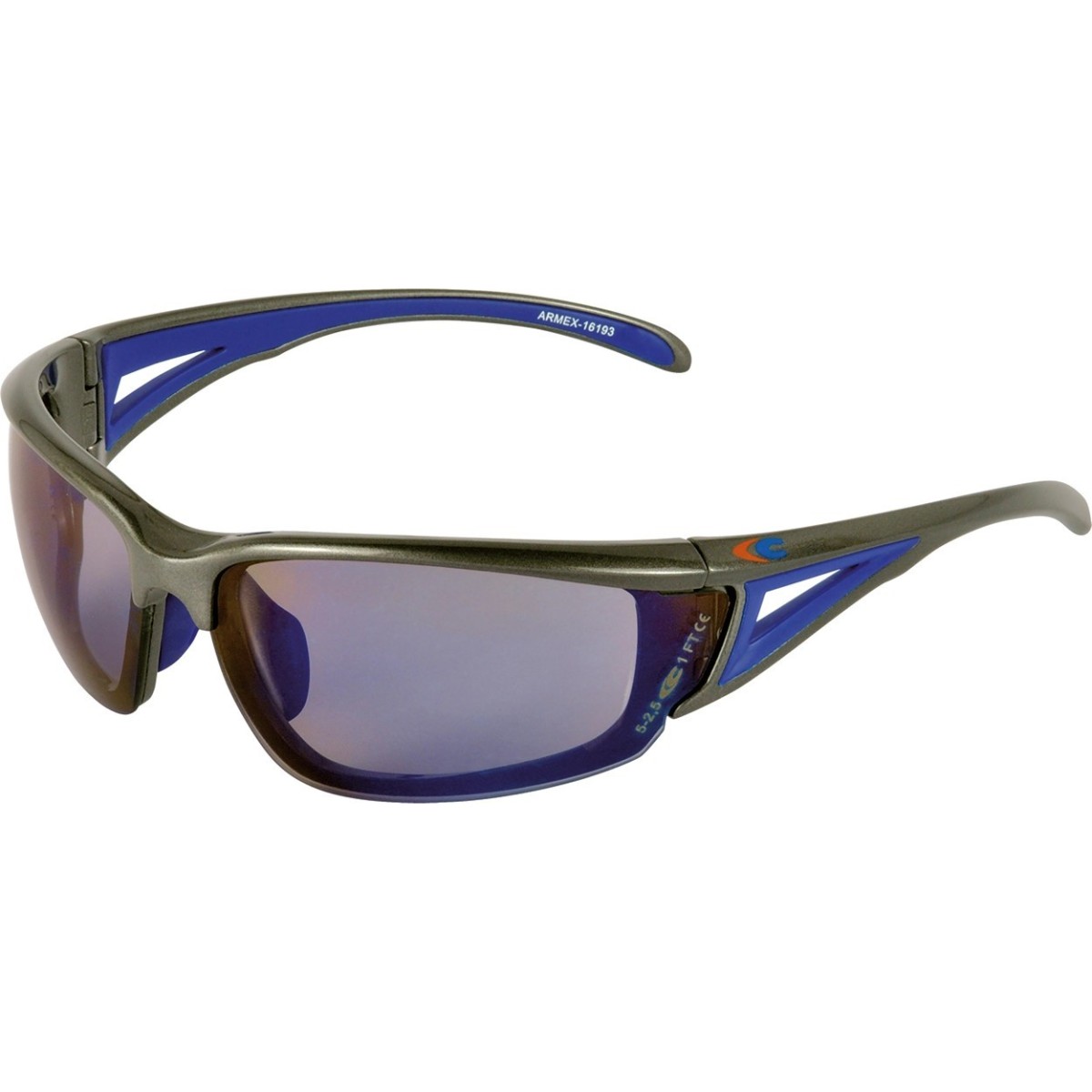 Gafas de protección espejo azul UV400