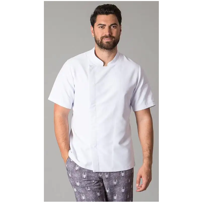 CHAQUETA COCINA AEROSILVER BASIC M/CTA